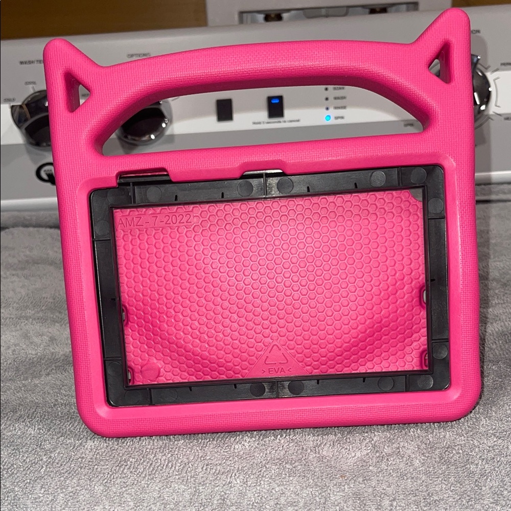 Durable Pink Tablet Case with Handle